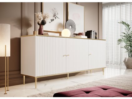 Komoda Glamour, bílá