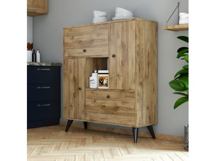 Multifunkční skříňka HERCULES 3100 ořech