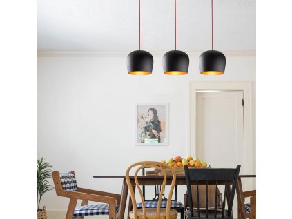 Lustr BERCESTE - N-1410 černá