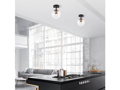 Lustr ATMACA - 10205 černá