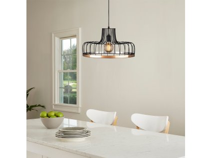 Lustr FELLINI - MR - 769 černá měděná