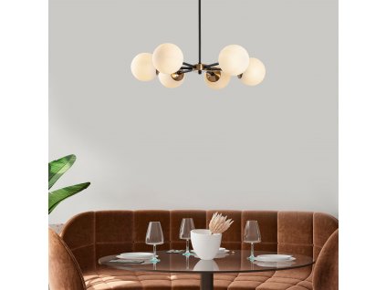 Lustr AKKAS - 10085 černá