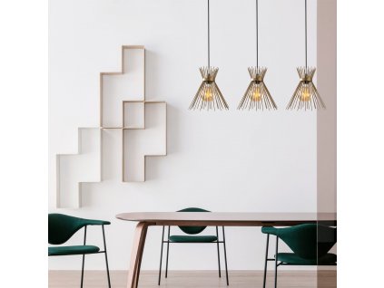 Lustr KIRPI - 3089 černá