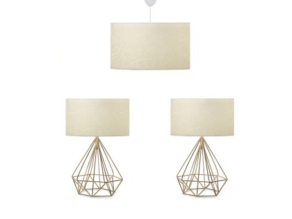 Stolní lampy a lustr AYD - 2502 bílá