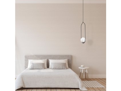 Lustr MUDONI černá bílá