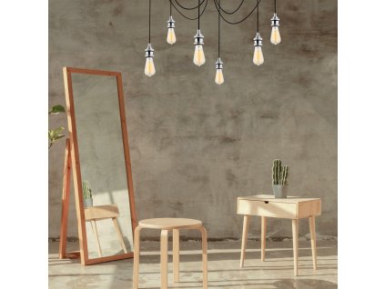 Lustr KABLUNI chromová