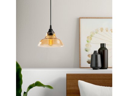 Lustr DILBERAY černá