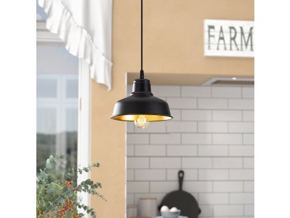 Lustr BERCESTE černá