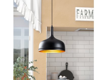 Lustr BERCESTE černá