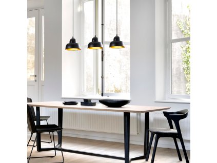 Lustr BERCESTE černá