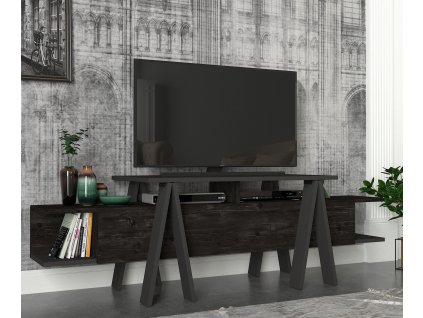 Televizní stolek ASPERO černá antracit