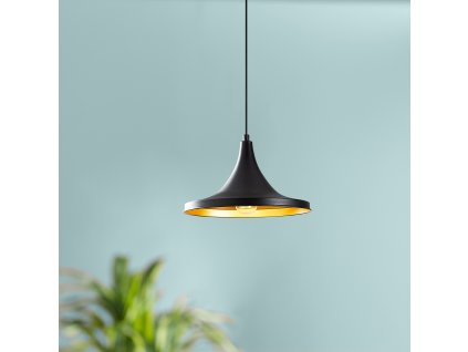 Lustr BERCESTE černá