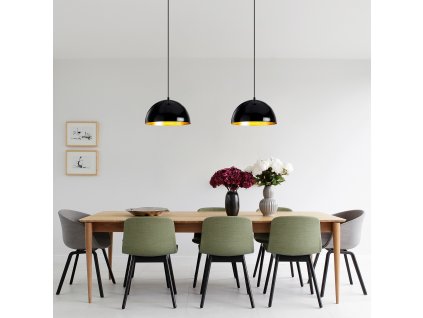 Lustr BERCESTE černá