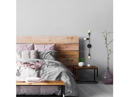 Nástěnné osvětlení BEDSIDE černá