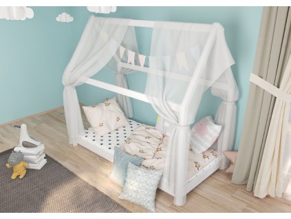 Dětská postel Cot 80x160 bílá