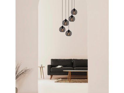 Lustr FELLINI černá