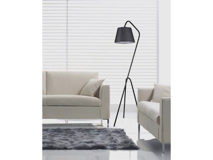 Stojací lampa PRAMIT černá