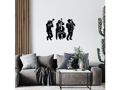 Nástěnná dekorace kov