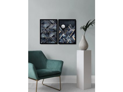 Obraz na MDF s rámem 2ks