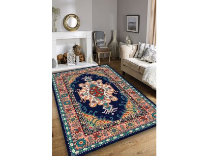 Koberec(100 x 180 cm) VETUS POEMA SONIL vyšívaný perský vzor