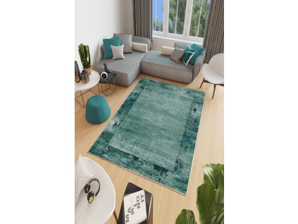 Koberec (120 x 180) W1156 tyrkysový