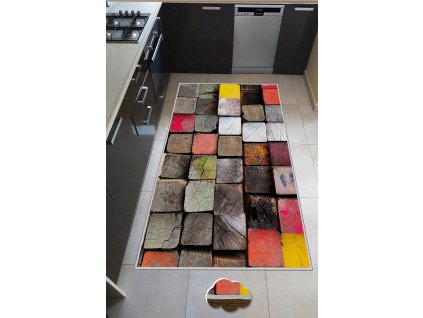 Koberec WOOKECE245 dřevěný vzor