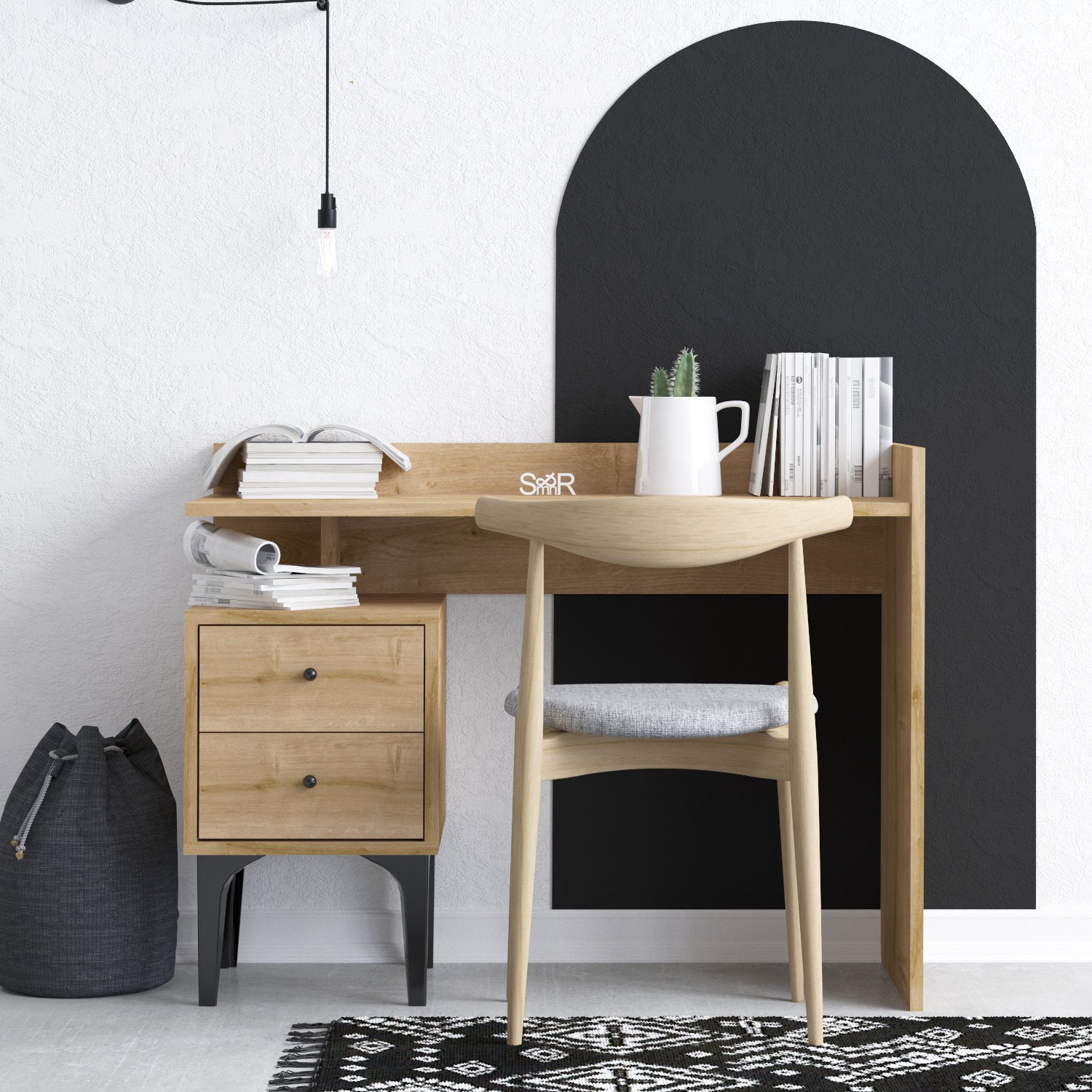 Hanah Home Psací stůl PUUK dub