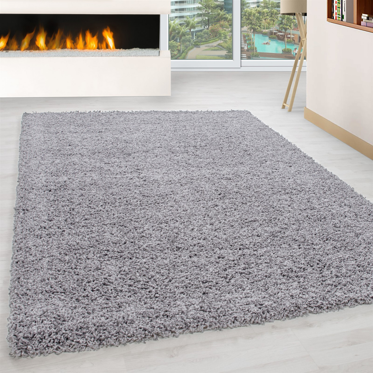 Levně ASIR Koberec 140 x 200 PLAIN šedá