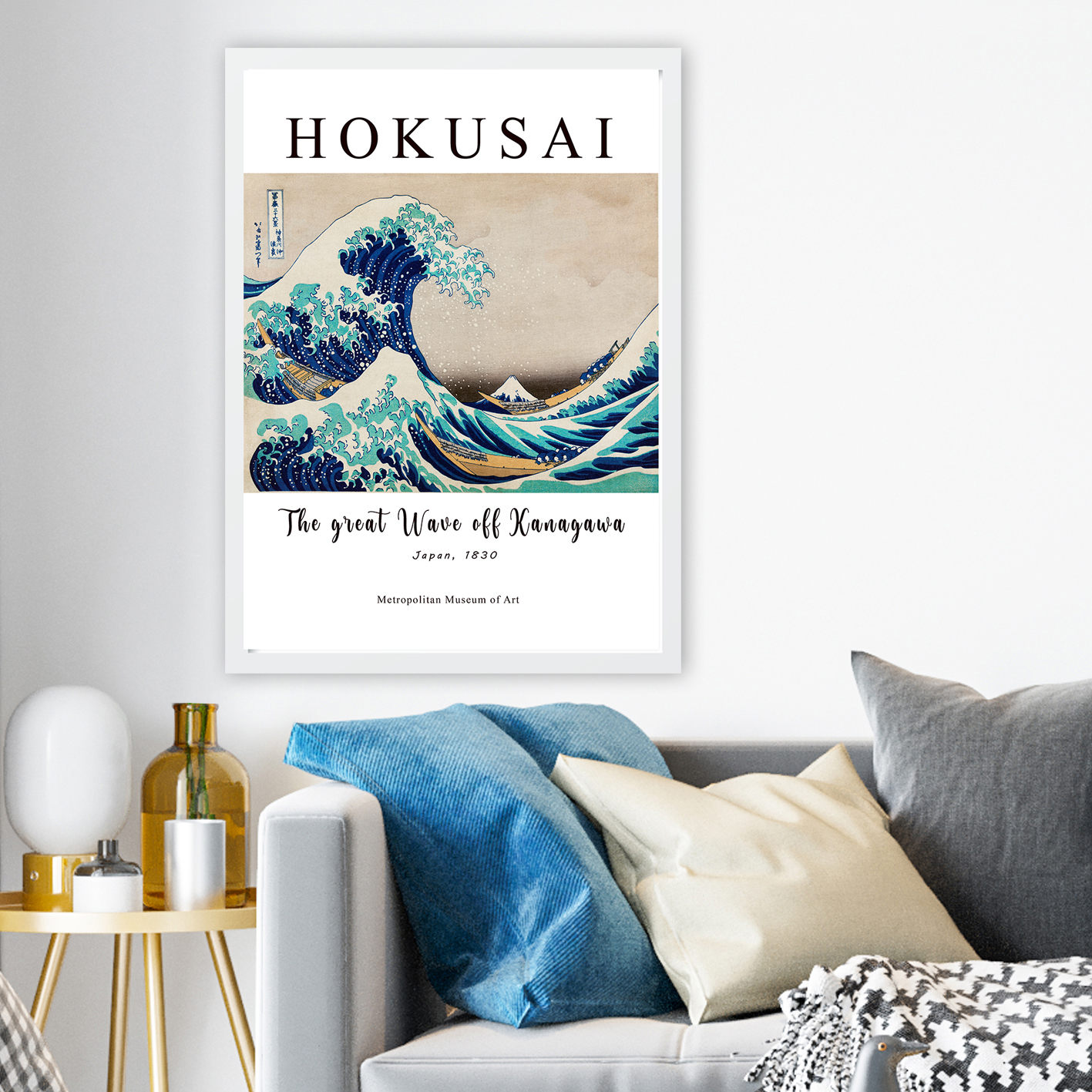 ASIR Nástěnný obraz HOKUSAI W