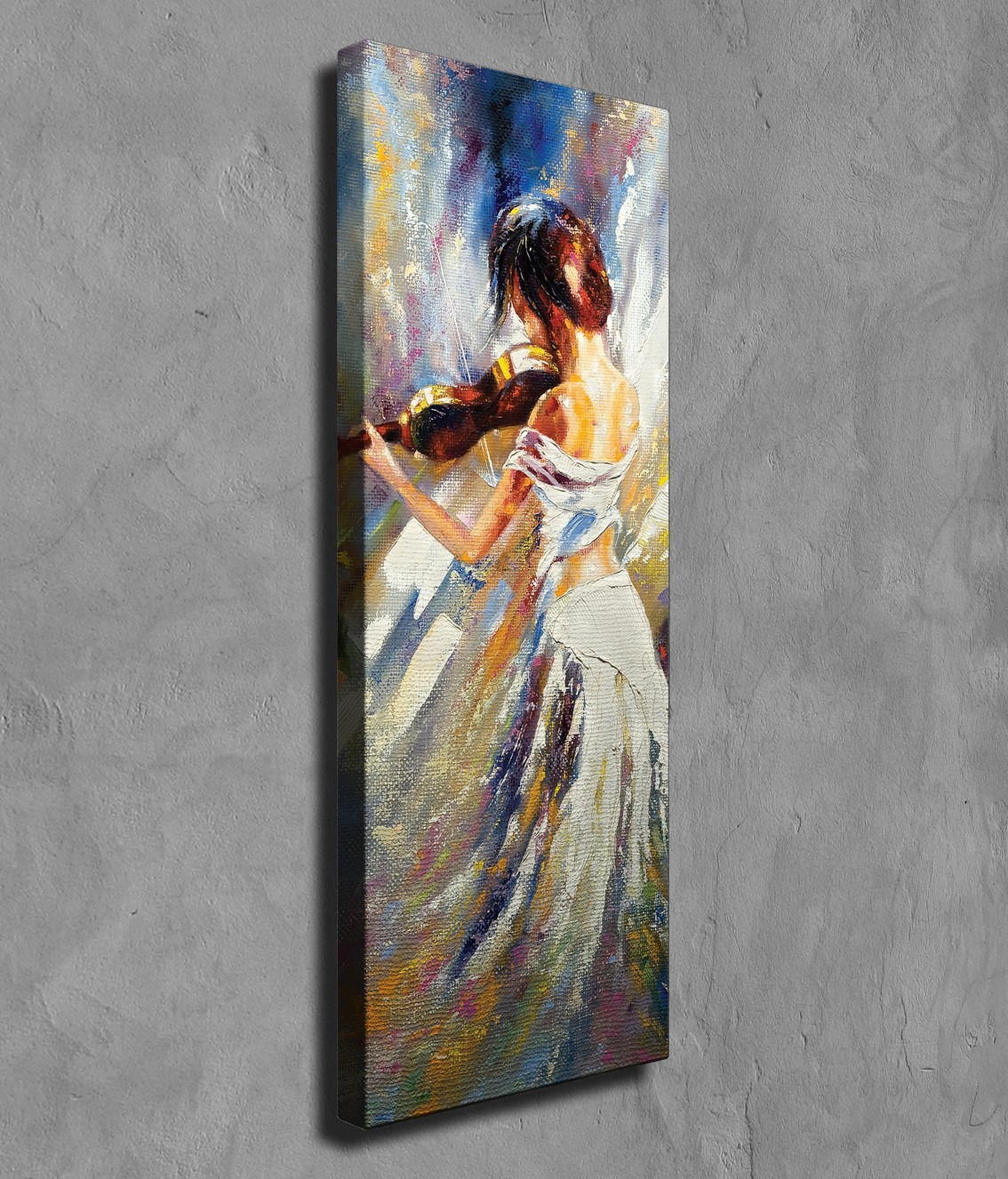 ASIR Obraz na plátně HOUSLISTKA 30 x 80 cm