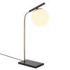 Stolní lampa YILDIZ - 4021 starožitná černá