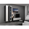 Obývací stěna CAMA VIGO 10, černo/bílá 