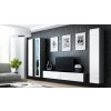 Obývací stěna VIGO 2, šedo/bílá
