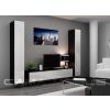 Obývací stěna VIGO 4, černo/bílá