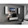 Obývací stěna VIGO 7, černo/bílá