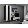 Obývací stěna VIGO 9, černo/bílá 