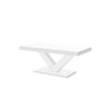 Konferenční stolek VICTORIA MINI MAT, bílý