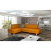 Rohová sedací souprava žlutá Loona