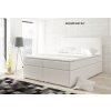 Manželská postel AMANDA BOXSPRINGS 160x200 (ekokůže soft017) 