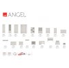 Skříň / prádelník Angel 10 (dub bílý)