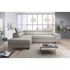 Rohová sedačka do L světle šedá Molina L