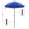 46781 slunecnik 2m modry