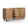 komoda 4 zásuvky dub