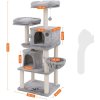 Škrabadlo pro kočky XXL šedé