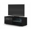 Televizní stolek MONA 100 cm černý lesk 3