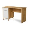 Psací stůl SKADI dub bílý4