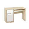Psací stůl PONGO buk bílý světle šedý 119 x 79 x 55 c