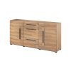 Komoda TULSA 3 zásuvky dub 180 x 86 x 39 cm