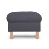 Taburet MILES tmavě šedý buk 06