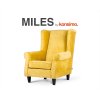 Křeslo MILES žluté 02